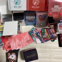 【大量]ONE PIECE TCGワンピースカード数千？枚＋古いデュエル・マスターズ古いカードセット！希少スリーブ付き・コレクター必見！の画像