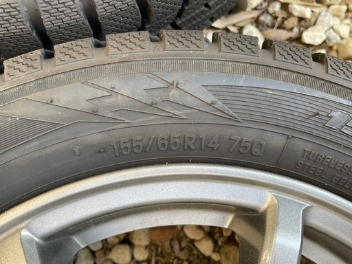 スタッドレス TOYO155/65/14