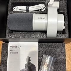 【値下げ】【ほぼ新品】FIFINE ダイナミックマイクの画像