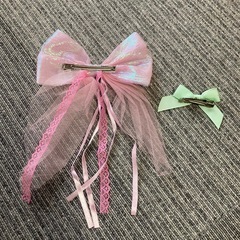 リボン　ヘアアクセサリーセット　人気の画像