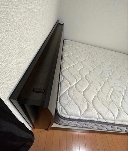 TOKYOBEDワイドダブル　ベッド(マットレス付き)