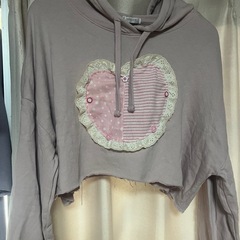 リメイクフリルパーカーの画像