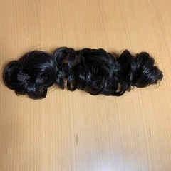 1   アップヘア用エクステ　ウイッグ　 20cmの画像