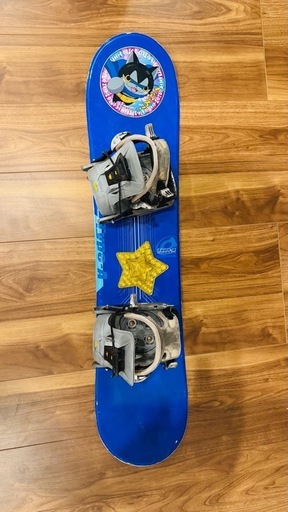 キッズ　ジュニア　スノーボード　98cm ビンディング付き