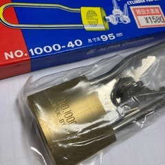 美品　未使用未開封　防犯に　カギ　鍵の画像