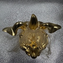 金獅子頭 オブジェ 置物 の画像