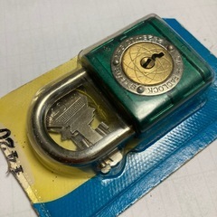 未開封　美品　南京錠　鍵　カギの画像