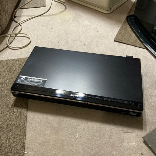 中古品2011年製SHARPAQUOSブルーレイディスクレコーダーBD-HDW753D対応