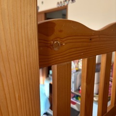 二段ベット　上下に分かれるの画像