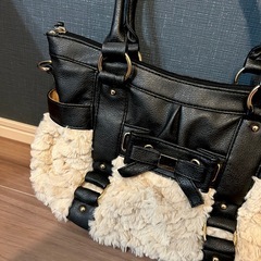 ◎レディース　LDprime 　もこもこリボンバッグの画像