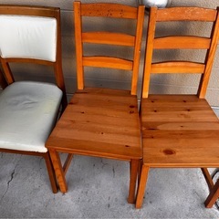 ダイニングテーブルとチェア3脚セット
の画像