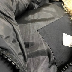 【極美品】厚手黒ダウン｜ファー脱着可｜M〜L｜定価1.8万→超特価！50%OFF（半額以下！)の画像
