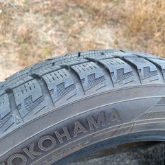 スタッドレスタイヤ4本　155/65R14の画像