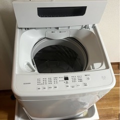 洗濯機 24年4月購入の画像