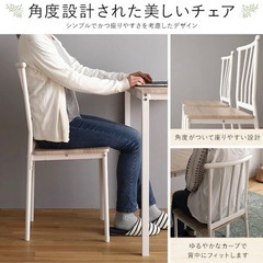 【美品】机＆椅子 勉強机 デクスワークに⟡.·の画像