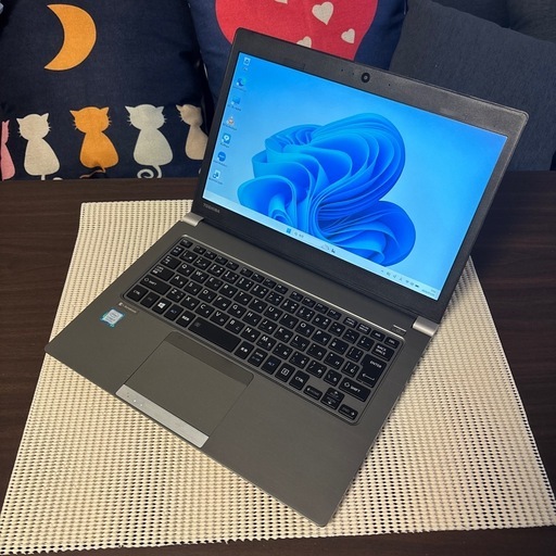 DynabookRZ63/MS第8世代i7-8550U＋SSD256GB＋メモリ16GBフルカスタムモバイル/webカメラ