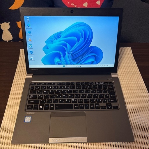 DynabookRZ63/MS第8世代i7-8550U＋SSD256GB＋メモリ16GBフルカスタムモバイル/webカメラ