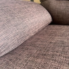 【予約済み】
ソファー　ニトリ　3人掛け　ブラウン　ゆったりの画像