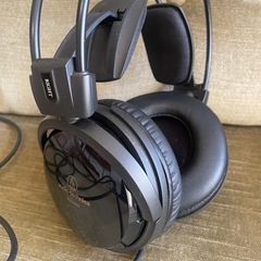 Audio-Technica ATH-A500Z有線ヘッドホン ブラック　難ありの画像
