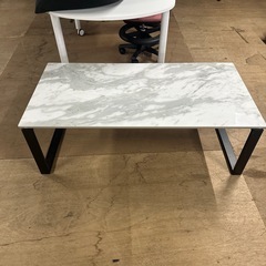 大理石柄　ローテーブル