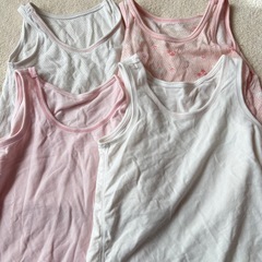 UNIQLO 90cm タンクトップ 4枚セット エアリズムの画像