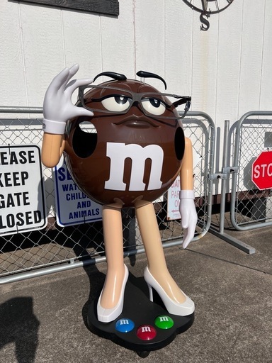 希少　M&M's 店頭ディスプレイ　エムアンドエムズ