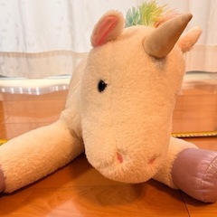 ユニコーンのぬいぐるみの画像
