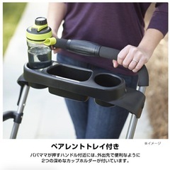 2人乗りベビーカーの画像