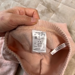 110センチ女の子長ズボン(裏起毛)の画像