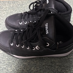 GRAVIS グラビス ハイカットスニーカー 黒　ブラック26cmの画像