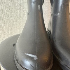 オシャレな長靴　レディース
黒　の画像
