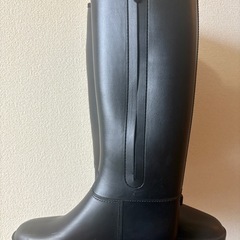 オシャレな長靴　レディース
黒　の画像
