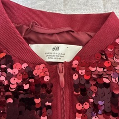 サイズ116 子供用スパンコールジャケットの画像