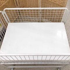 ② キャスター付きワゴン 店舗什器 90×60×高さ70cm 什器 セールワゴン 収納 札幌市 西野店の画像