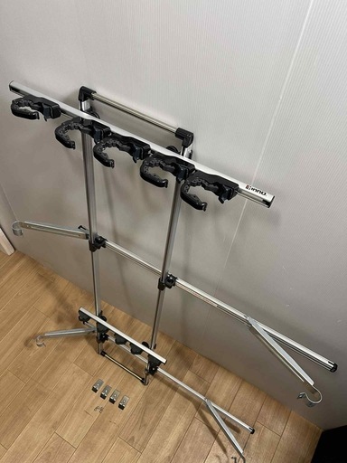 車載用アルミ製ロッドホルダー5本掛け(カーメイト innoイノー)
