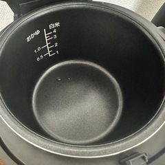 【2024年製】MN-RC13-BK 4合炊き炊飯器｜動作良好・美品｜2/14〜15受け渡しの画像