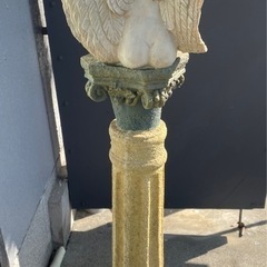 天使の置物　蛇口　インテリアの画像