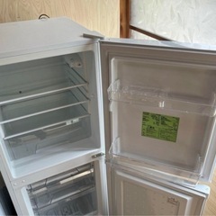 早い者勝ち！142Lアイリスオーヤマ ノンフロン冷凍冷蔵庫 IRSD-14A-W 2021年式の画像