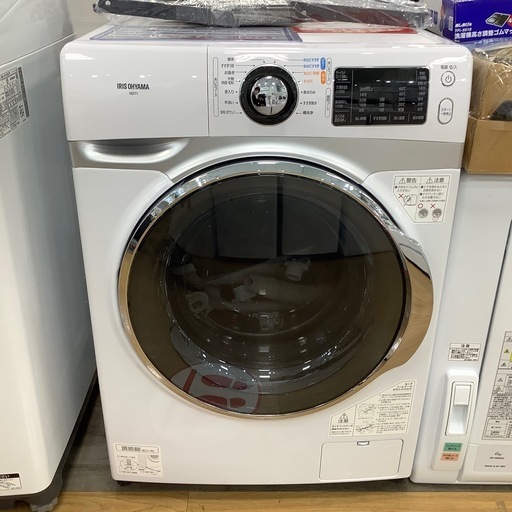 【1年間の保証付き！】IRIS OHYAMAドラム式洗濯機　入荷しました！