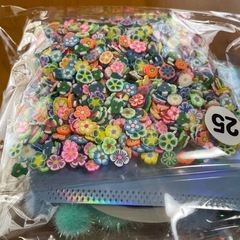 ハンドメイド材料（スライムトッピング、ネイル）の画像