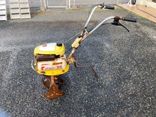 【売切御免！】441 鳥取県発 イセキ 管理機 動作確認 現状販売 [ パンジー25 KM25-BMR ] 広島 岡山 島根 兵庫 引取歓迎 あぐり家鳥取中央店
