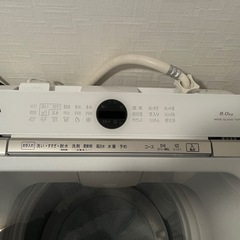 AQUA  洗濯機 8.0kgの画像