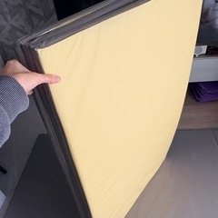 IKEA 三つ折りジムマット PASSBIT パッスビットグレー×2の画像