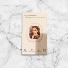 【新品未使用】自撮りモニター 超薄11.8mm 超軽量50g iPhone12〜17対応の画像