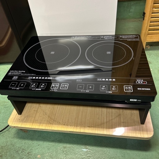 【済】アイリスオーヤマ IHクッキングヒーター 設置スタンド