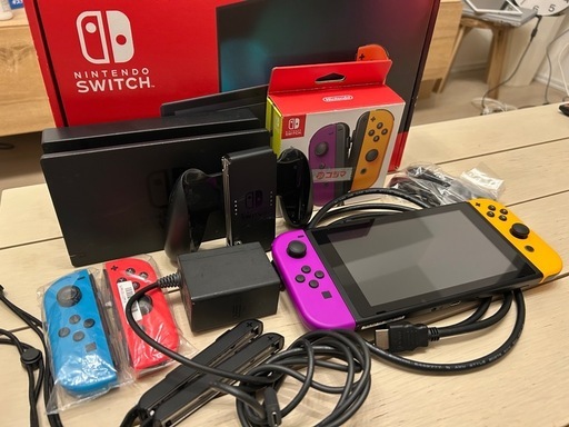 Nintendo Switch 紫/オレンジ 本体 【公式通販】