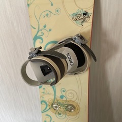 スノーボード　板と靴25センチ　バートンの画像