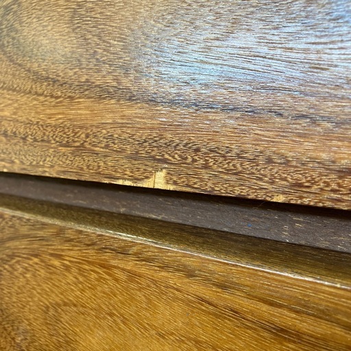 大川家具 タンス 8段 ブラウン