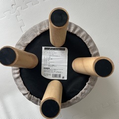 ラウンドスツール　　ベージュの画像