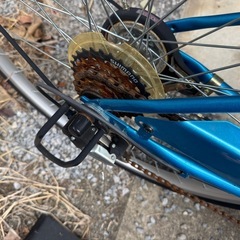 自転車　26インチ　折りたたみ　段速　オートライト　の画像